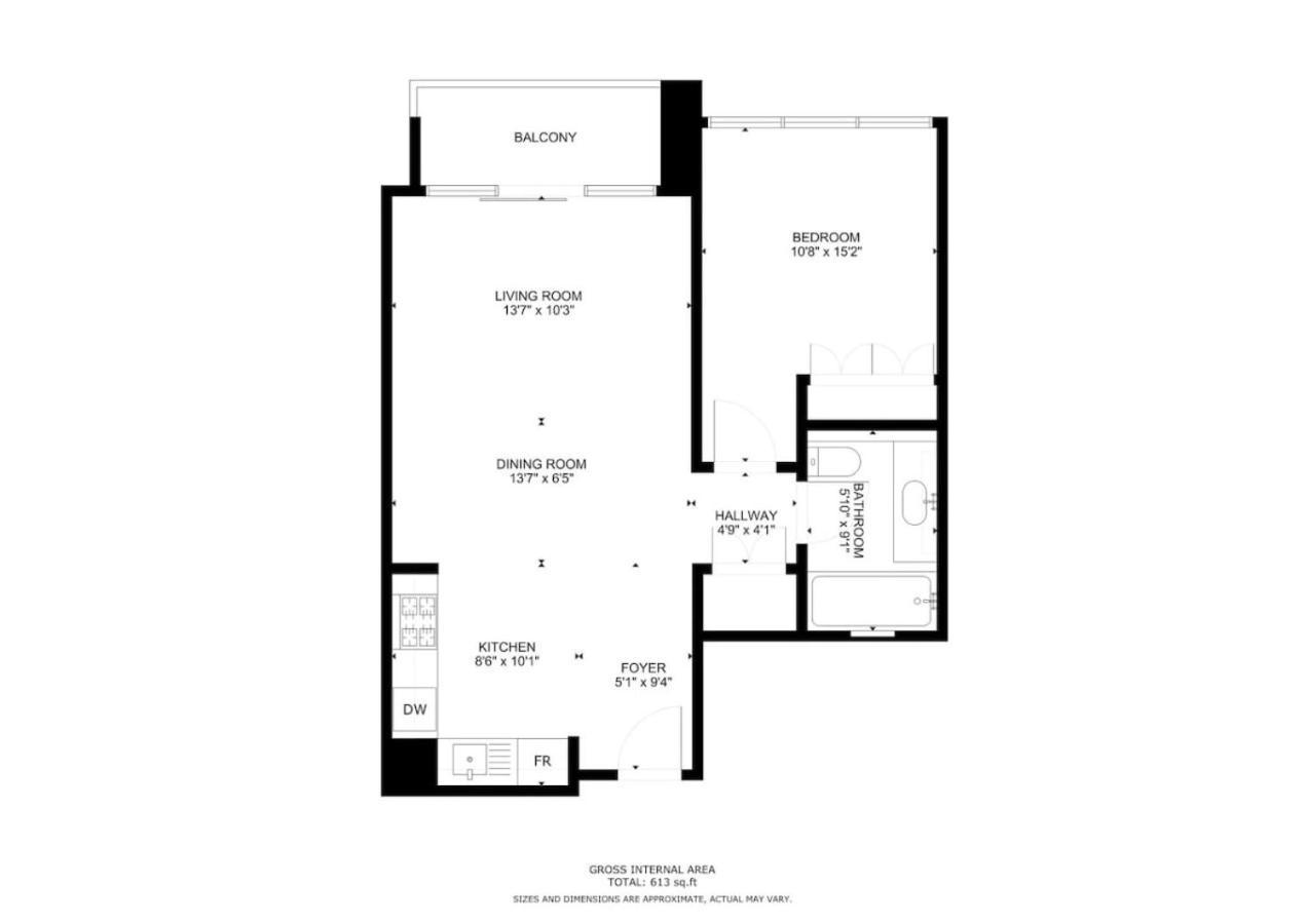The Cove - Elegant One Bedroom